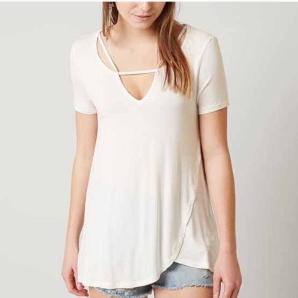 REDby BKE scrappy top medium from the buckle